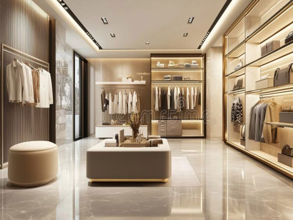 اهمیت طراحی داخلی در بوتیک‌های لباس: خلق تجربه خرید لوکس